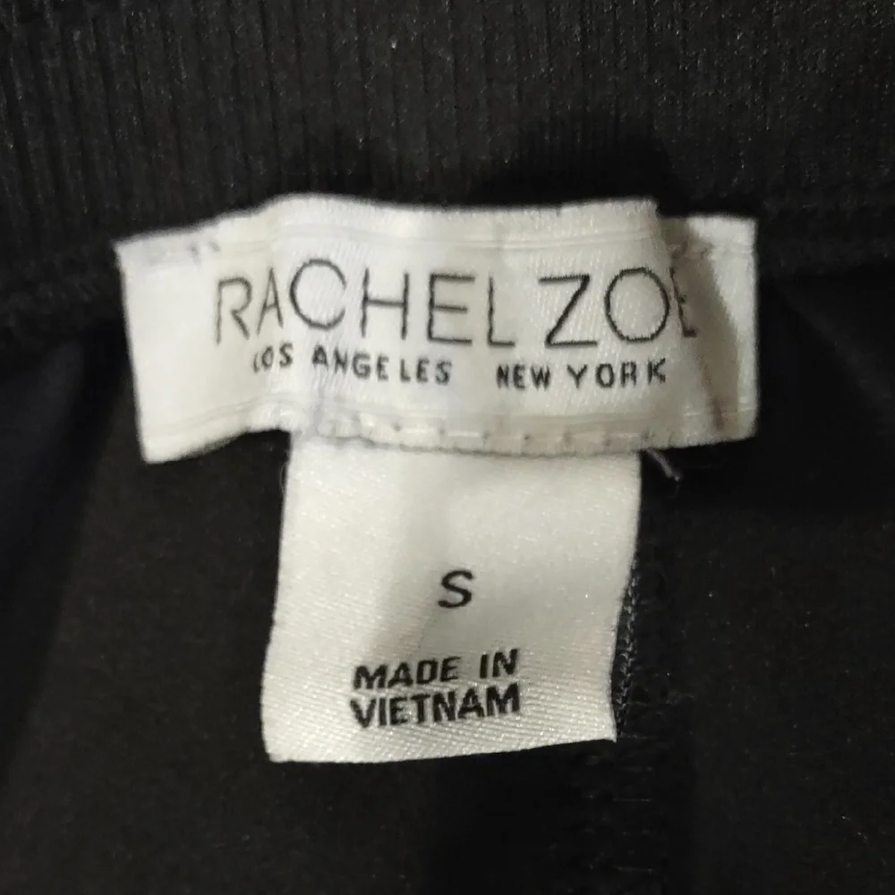 RACHEL ZOE Black Jogger Pants